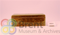 TH\CT\Museum catalogue\3D objects\2014_5_e_th.jpg; 2014.5; Middlesex Regiment wooden box; Box